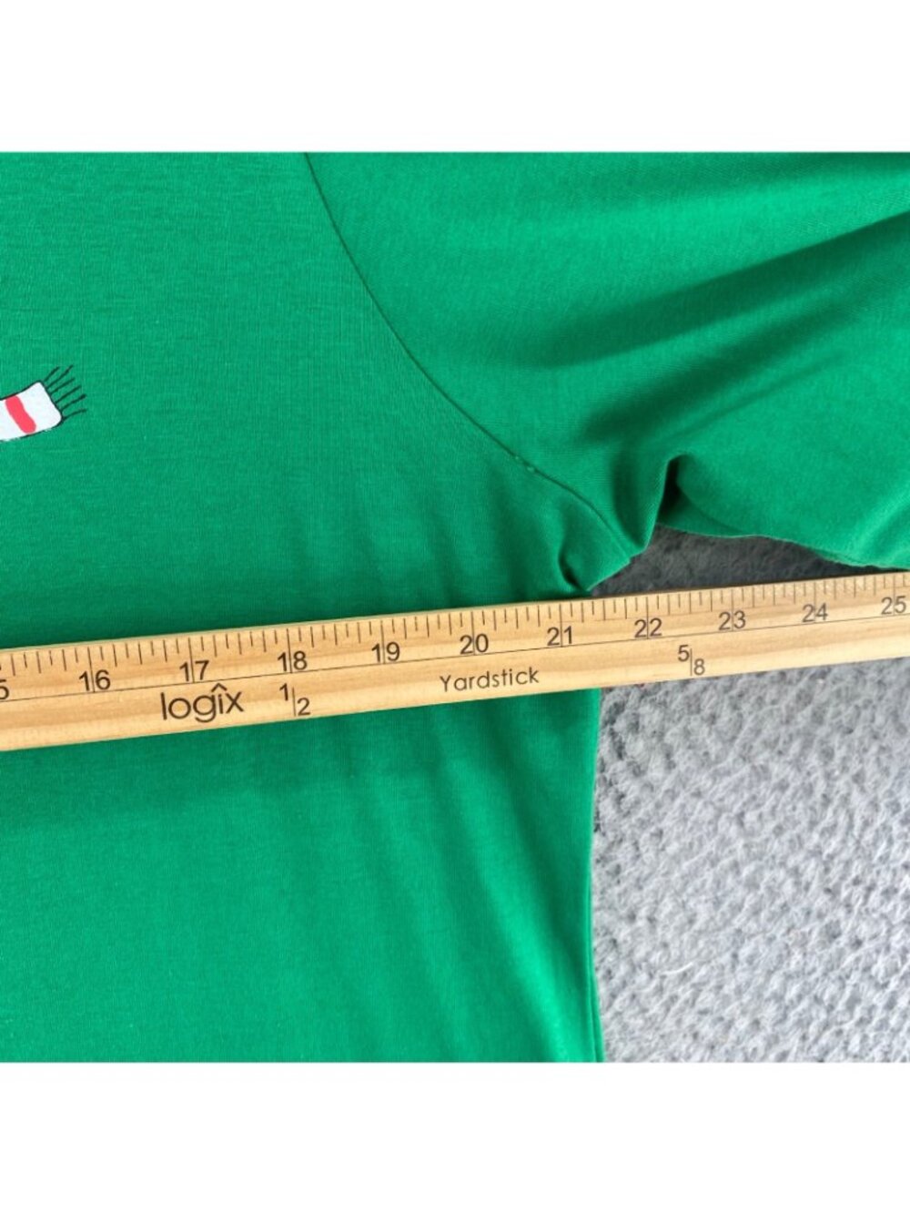 Ruby Road Top Womens Extra Large Green Christmas Tree Truck Dog Graphic T Shirt - Picture 7 of 9